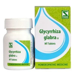 Glycyrrhiza Glabra 1X Tablets for digestive and respiratory comfort