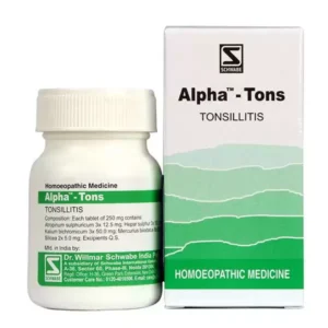 Alpha-Tons Tablets for tonsil and throat comfort support