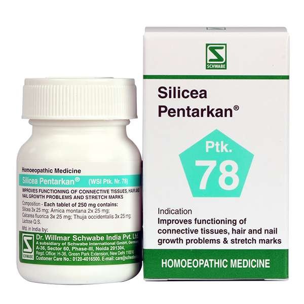 Schwabe Silicea Pentarkan - Connective tissue, wound healing, hair and nail growth