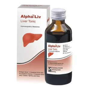 Alpha-Liv SCH-AR7 Schwabe Homeopathic Liver Tonic Tablets