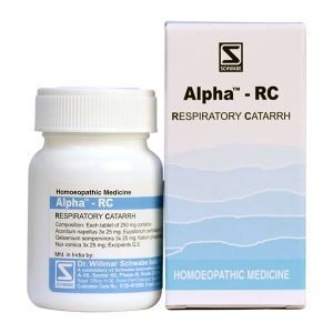 Schwabe Alpha-RC (SCH-AR12) - Natural Respiratory Comfort & Cough Support Homeopathic Remedy