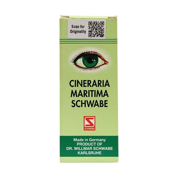 Cineraria Maritima Schwabe Eye Drops homeopathic medicine