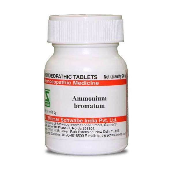 Ammonium Bromatum trituration tablet for natural homeopathic healing