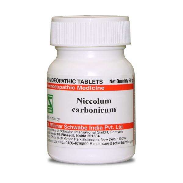 Niccolum Carbonicum trituration tablet for natural homeopathic healing