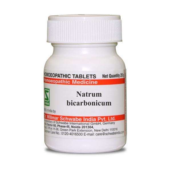Natrum Bicarbonicum trituration tablet for natural homeopathic healing