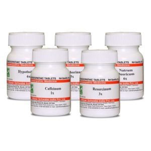 Acetanilidum trituration tablet for natural homeopathic healing