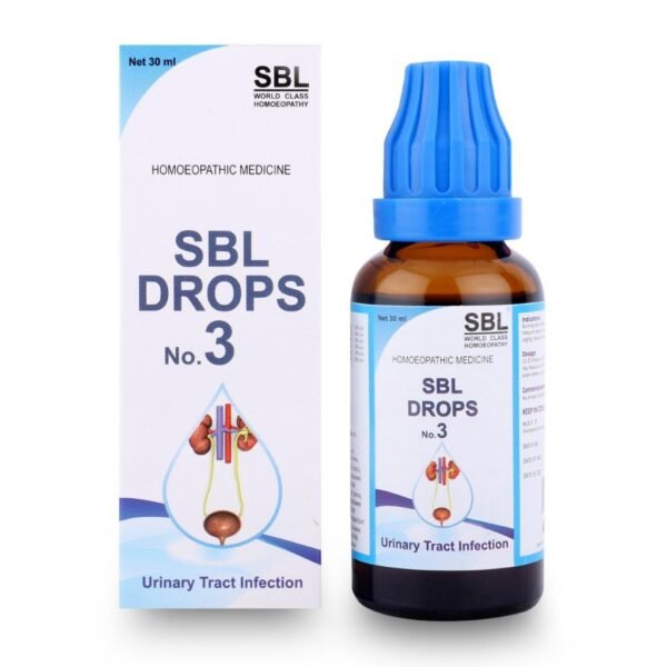 SBL Drops No. 3 SBL homeopathic medicine Canada
