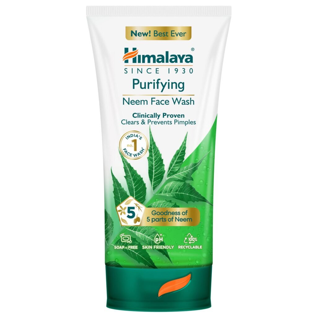 Purifying Neem Face Wash — herbal pimple prevention