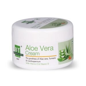B&T Aloe Vera Cream 100 gm jar for radiant skin