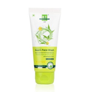 B&T Cleansing Neem Face Wash 60 ml bottle