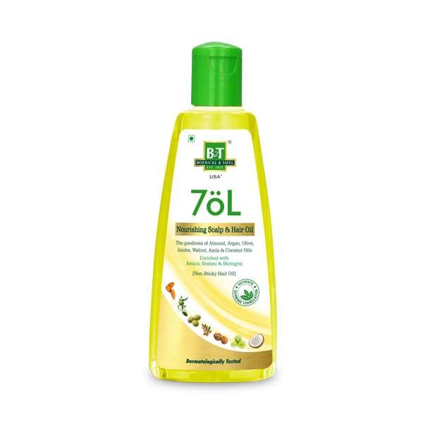 B&T 7oL Nourishing 7-Oil Hair Blend 200ml by Schwabe