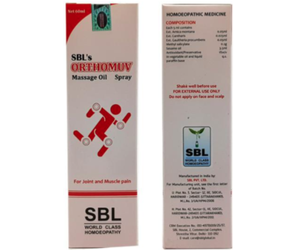 Orthomuv Massage Oil Spray