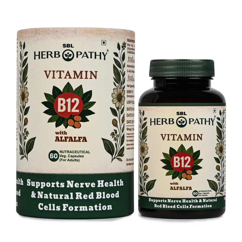 Vitamin B12 with Alfalfa Capsules