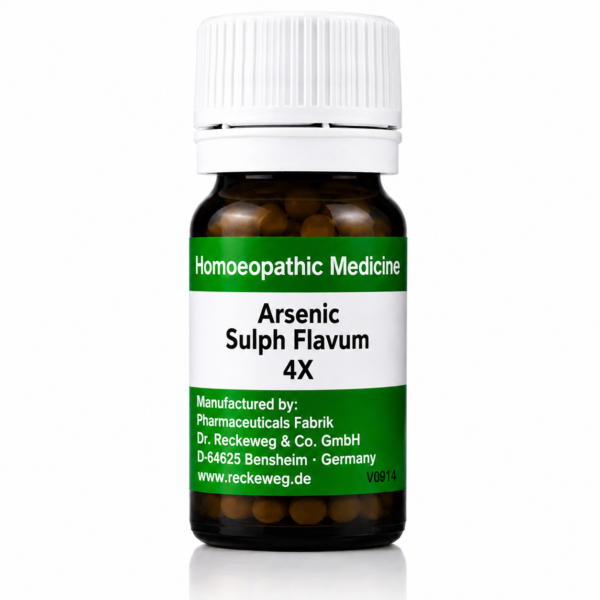 Dr. Reckeweg Arsenic Sulph Flav Tablet